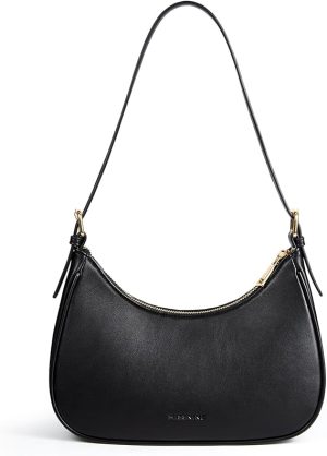 Missnine Purses for Women, Shoulder Bag Small Handbags Vegan Leather Underarm Bags Trendy Hobo Cute Clutch Purse